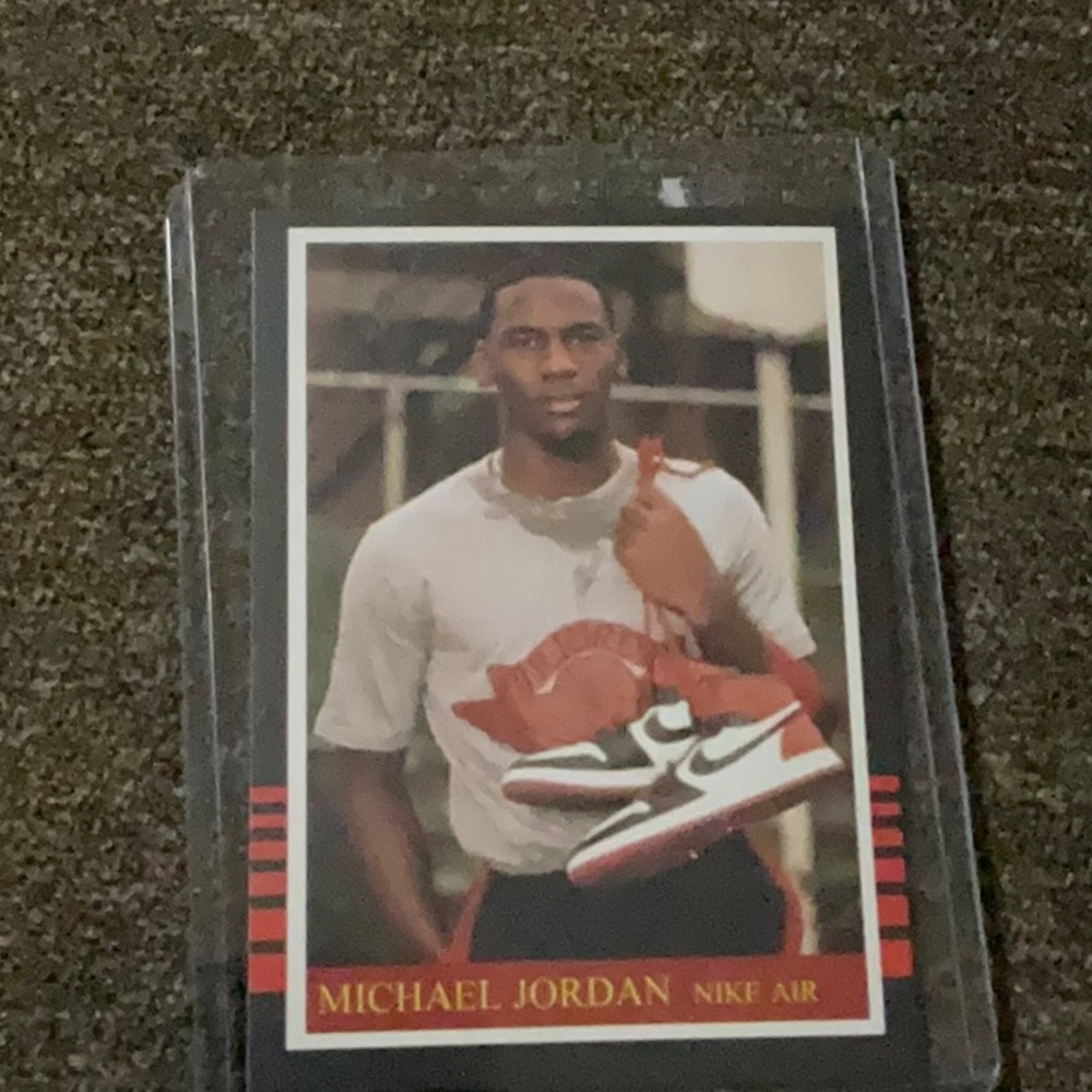 Michael Jordan reprint card